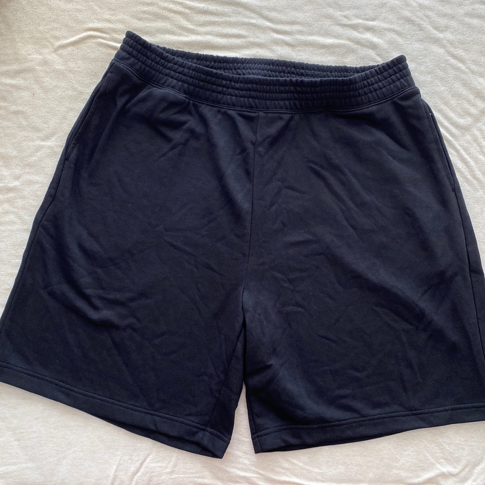 H&M black sweat shorts